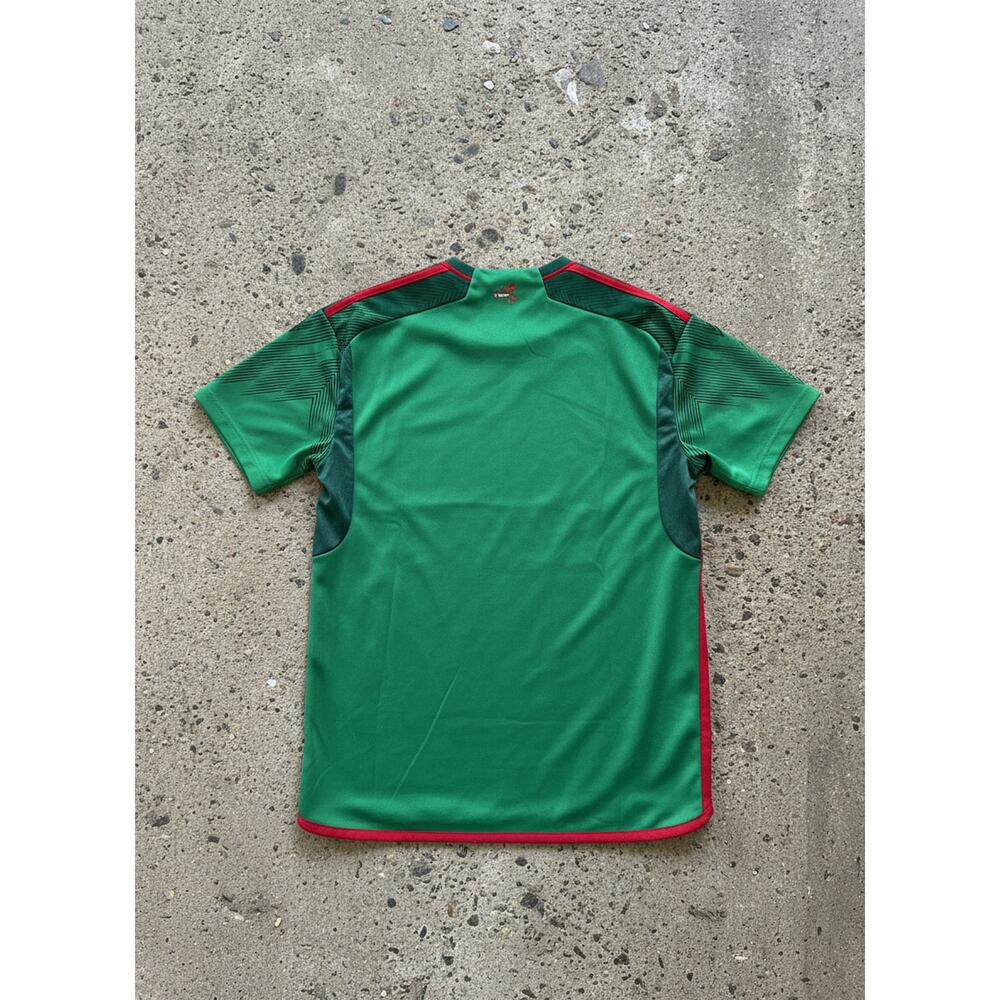 Mexico National Team Soccer Jersey – Green/Red (Size L, Chevron Pattern) - Picture 3 of 4